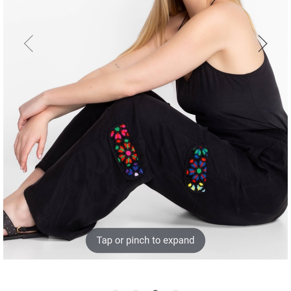 Johnny Was BIYA  Cargo Pants 1X